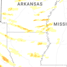 Regional Hail Map for Bastrop, LA - Sunday, March 15, 2026