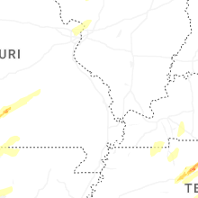 Regional Hail Map for Cape Girardeau, MO - Sunday, March 15, 2026