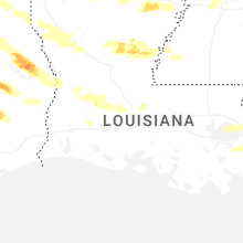 Regional Hail Map for Lafayette, LA - Sunday, March 15, 2026
