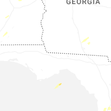 Regional Hail Map for Tallahassee, FL - Sunday, March 15, 2026