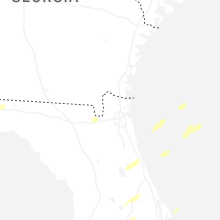 Regional Hail Map for Jacksonville, FL - Monday, March 16, 2026