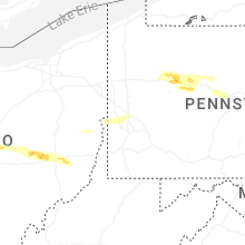 Regional Hail Map for Pittsburgh, PA - Sunday, March 22, 2026
