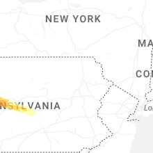 Regional Hail Map for Scranton, PA - Sunday, March 22, 2026