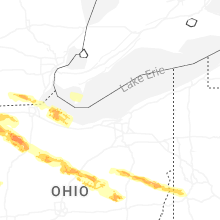 Regional Hail Map for Cleveland, OH - Thursday, March 26, 2026