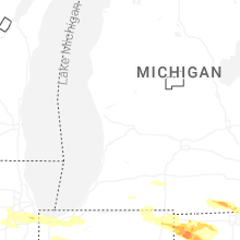 Regional Hail Map for Grand Rapids, MI - Thursday, March 26, 2026