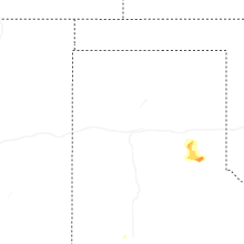 Regional Hail Map for Amarillo, TX - Monday, March 30, 2026