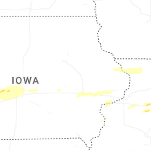 Regional Hail Map for Cedar Rapids, IA - Monday, March 30, 2026