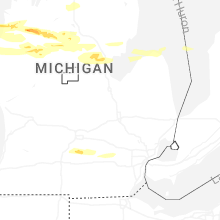 Regional Hail Map for Flint, MI - Monday, March 30, 2026