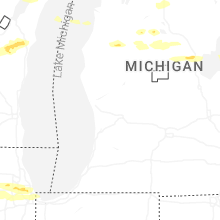 Regional Hail Map for Grand Rapids, MI - Monday, March 30, 2026