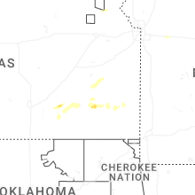 Regional Hail Map for Chanute, KS - Tuesday, March 31, 2026
