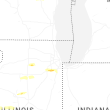 Regional Hail Map for Chicago, IL - Tuesday, March 31, 2026