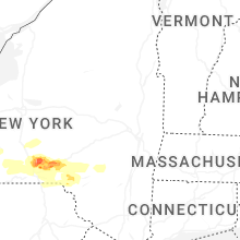 Regional Hail Map for Schenectady, NY - Tuesday, March 31, 2026