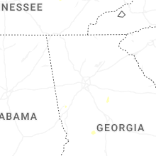 Regional Hail Map for Atlanta, GA - Wednesday, April 1, 2026