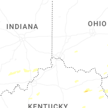 Regional Hail Map for Cincinnati, OH - Wednesday, April 1, 2026
