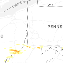 Regional Hail Map for Pittsburgh, PA - Wednesday, April 1, 2026