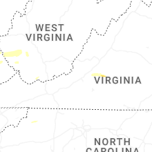 Regional Hail Map for Roanoke, VA - Wednesday, April 1, 2026