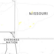 Regional Hail Map for Springfield, MO - Wednesday, April 1, 2026