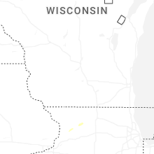 Regional Hail Map for Madison, WI - Friday, April 3, 2026