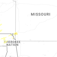Regional Hail Map for Springfield, MO - Friday, April 3, 2026