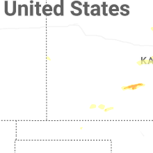 Regional Hail Map for Garden City, KS - Thursday, April 9, 2026