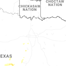 Regional Hail Map for Dallas, TX - Sunday, April 12, 2026