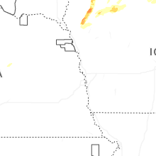 Regional Hail Map for Omaha, NE - Monday, April 13, 2026
