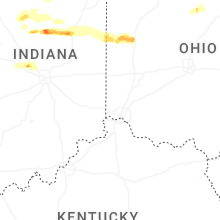 Regional Hail Map for Cincinnati, OH - Tuesday, April 14, 2026