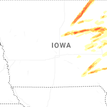 Regional Hail Map for Des Moines, IA - Tuesday, April 14, 2026