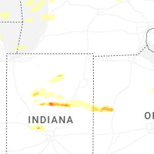 Regional Hail Map for Fort Wayne, IN - Tuesday, April 14, 2026