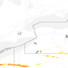 Regional Hail Map for Buffalo, NY - Wednesday, April 15, 2026