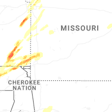 Regional Hail Map for Springfield, MO - Wednesday, April 15, 2026
