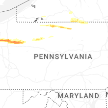 Regional Hail Map for State College, PA - Wednesday, April 15, 2026