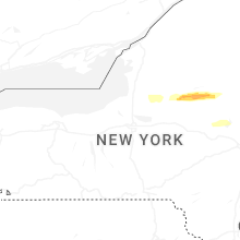Regional Hail Map for Syracuse, NY - Thursday, April 16, 2026