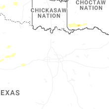 Regional Hail Map for Dallas, TX - Friday, April 17, 2026