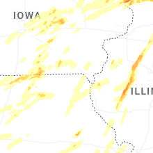 Regional Hail Map for Kahoka, MO - Friday, April 17, 2026