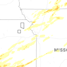 Regional Hail Map for Kansas City, MO - Friday, April 17, 2026