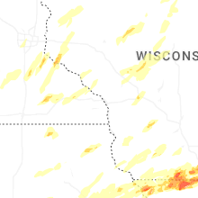 Regional Hail Map for La Crosse, WI - Friday, April 17, 2026