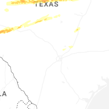Regional Hail Map for San Antonio, TX - Saturday, April 18, 2026