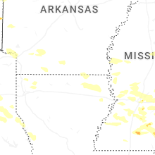 Regional Hail Map for Bastrop, LA - Friday, April 24, 2026