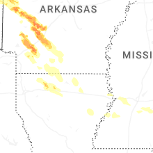 Regional Hail Map for Bastrop, LA - Saturday, April 25, 2026