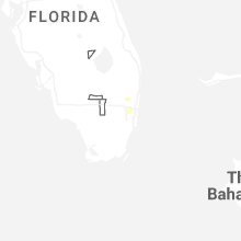 Regional Hail Map for Miami, FL - Sunday, April 26, 2026