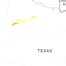 Regional Hail Map for Abilene, TX - Monday, April 27, 2026