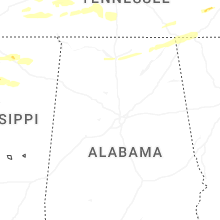 Regional Hail Map for Birmingham, AL - Monday, April 27, 2026