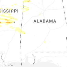 Regional Hail Map for Camden, AL - Tuesday, April 28, 2026