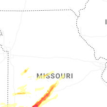 Regional Hail Map for Columbia, MO - Tuesday, April 28, 2026