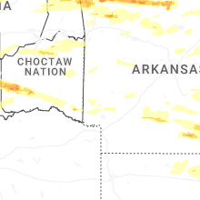 Regional Hail Map for Nashville, AR - Tuesday, April 28, 2026