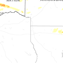 Regional Hail Map for Shreveport, LA - Tuesday, April 28, 2026