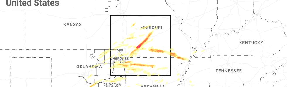Interactive Hail Maps - Hail Map for Tuesday, April 28, 2026