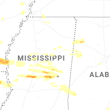 Regional Hail Map for Starkville, MS - Tuesday, April 28, 2026