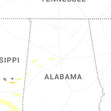 Regional Hail Map for Birmingham, AL - Wednesday, April 29, 2026
